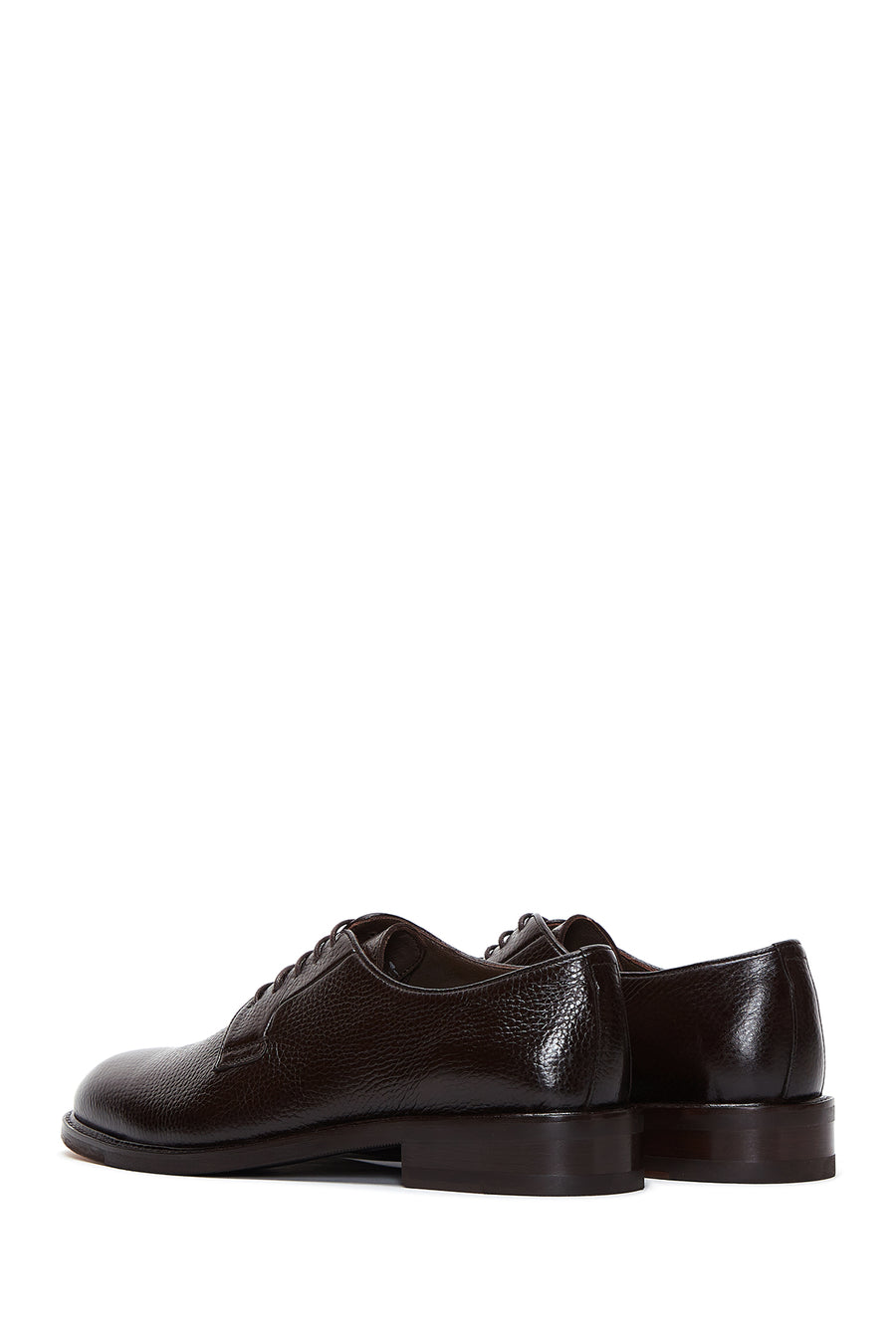 
Men's Brown Lace-Up Leather Classic Shoes
