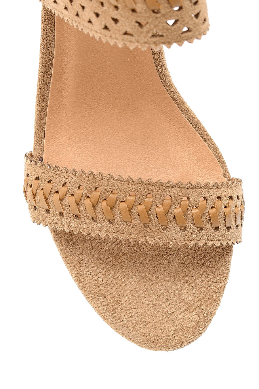 Women's Suede Heeled Sandals