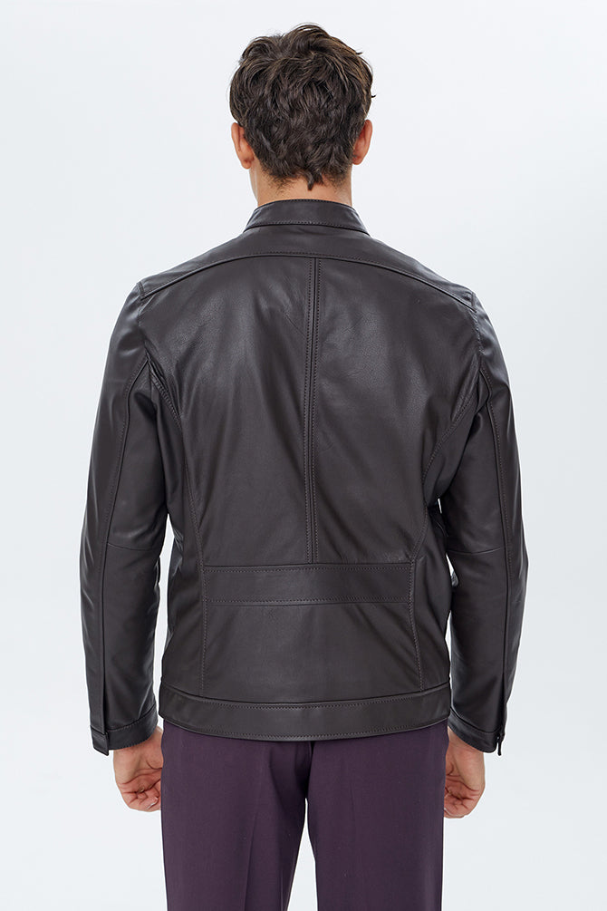 Atlanta Men's Brown Coat