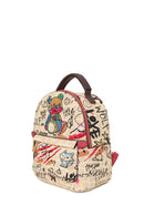 Woman Multicolored Printed Backpack | Derimod