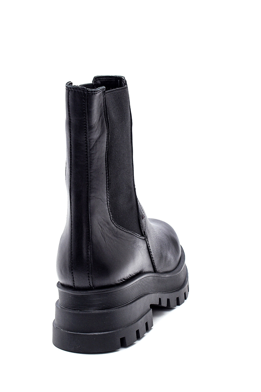 Women's Leather Thick Soled Chelsea Boots