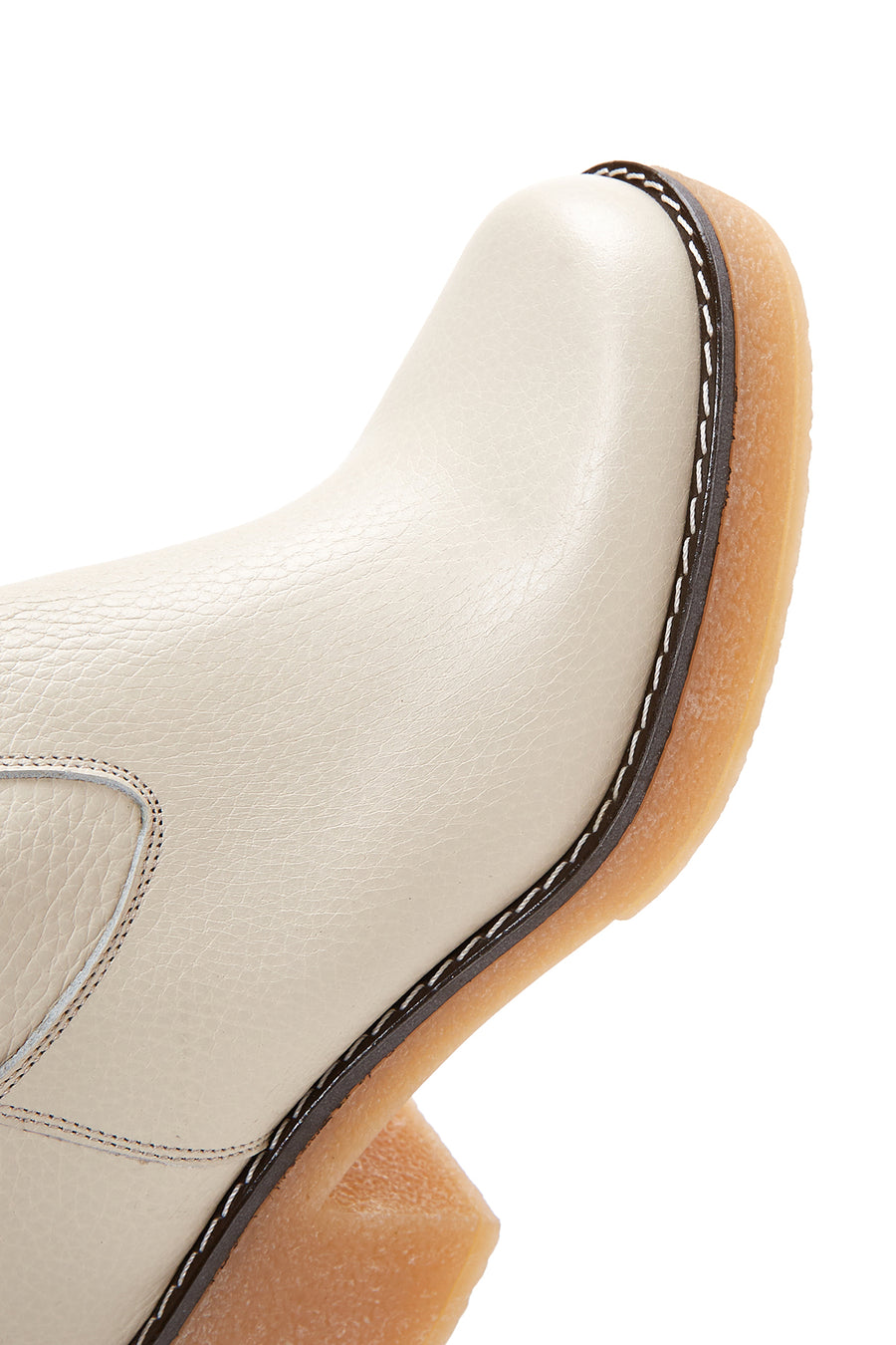 Women's Leather Zippered Heeled Boots