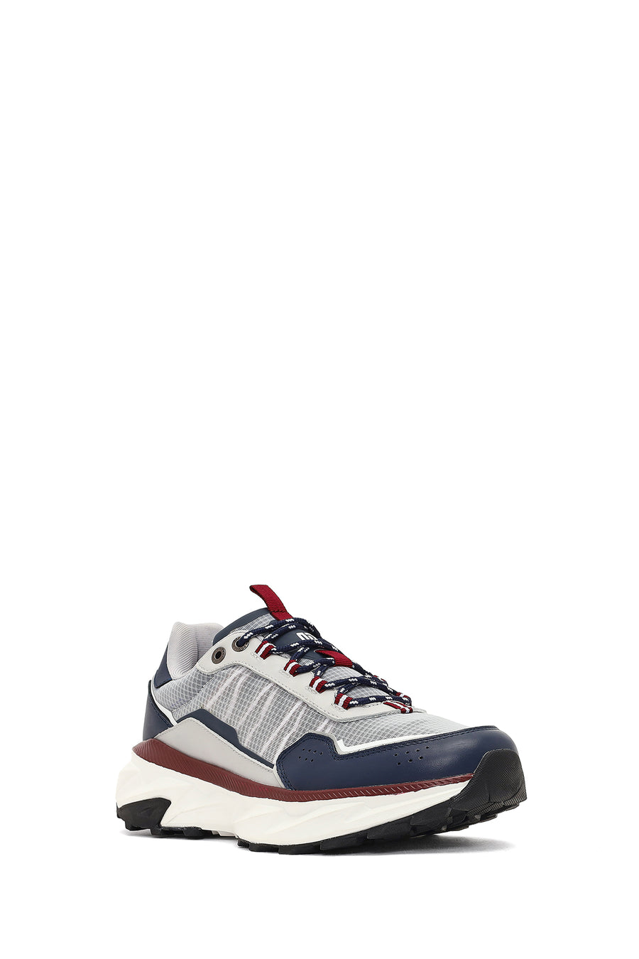 Derimod Studio Men's Navy Blue Lace-Up Thick-Soled Sneaker