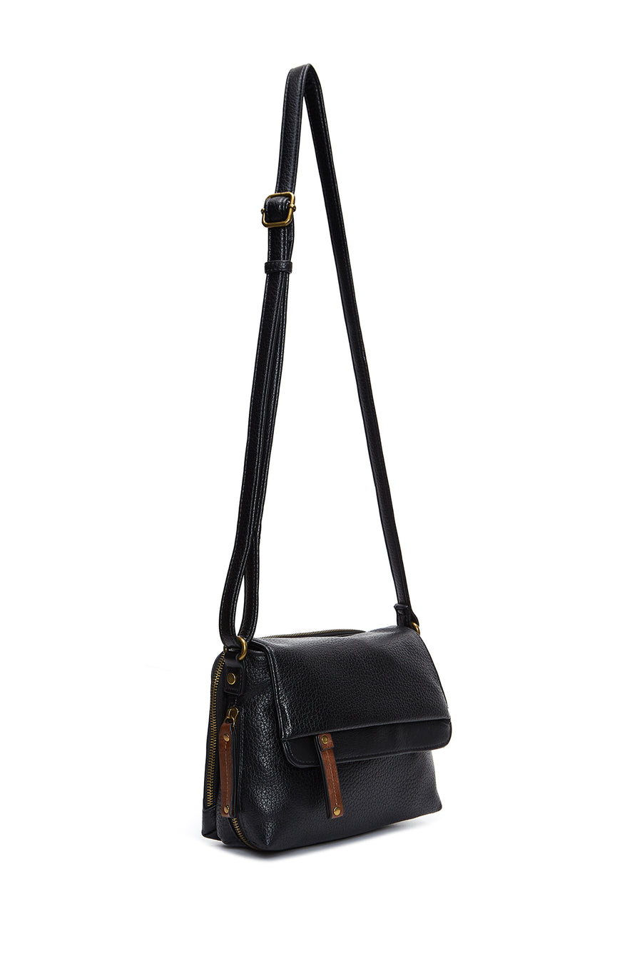 Women's Black Crossbody Bag
