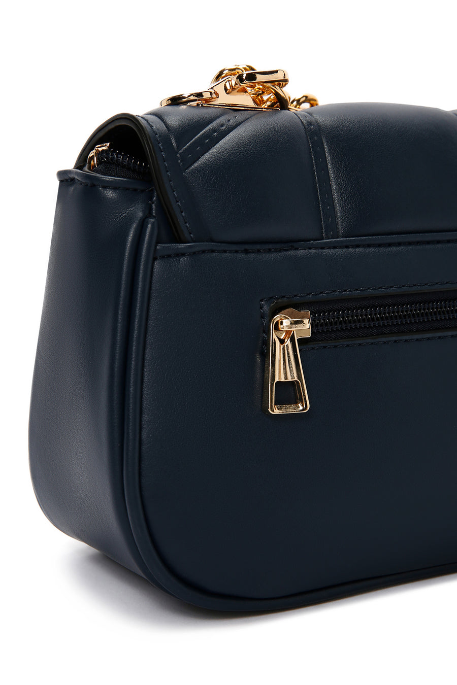 Women's Navy Blue Long Strap Crossbody Bag