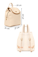 Woman Light Beige Casual Backpack | Derimod