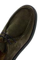 Men's Khaki Suede Leather Casual Shoes | Derimod