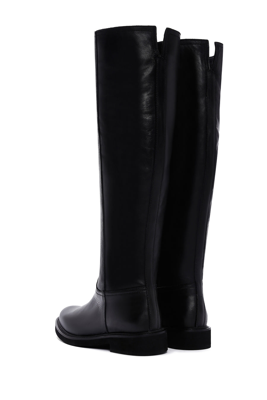 Women's Black Leather Boots