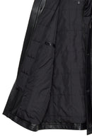 Nathan Men's Black Leather Coat | Derimod