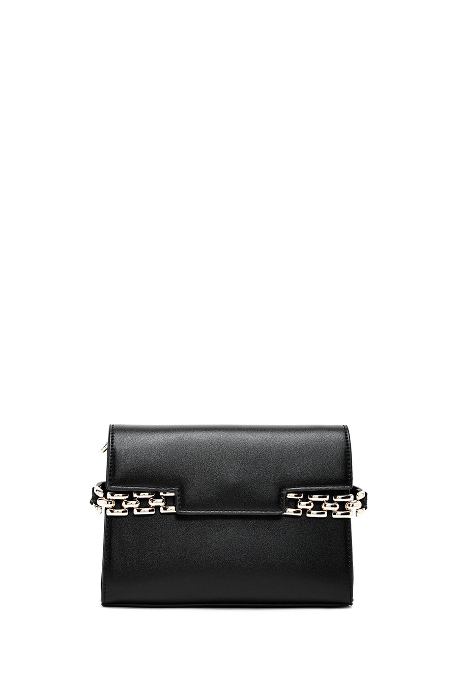 Women's Black Long Strap Classic Crossbody Bag