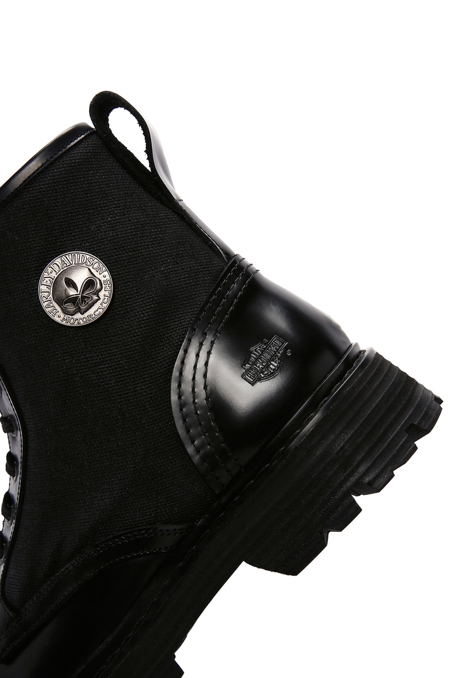 Harley Davidson Men's Black Jesus Exc Laced Leather Boots