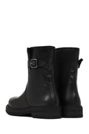 Women's Black Leather Boots | Derimod