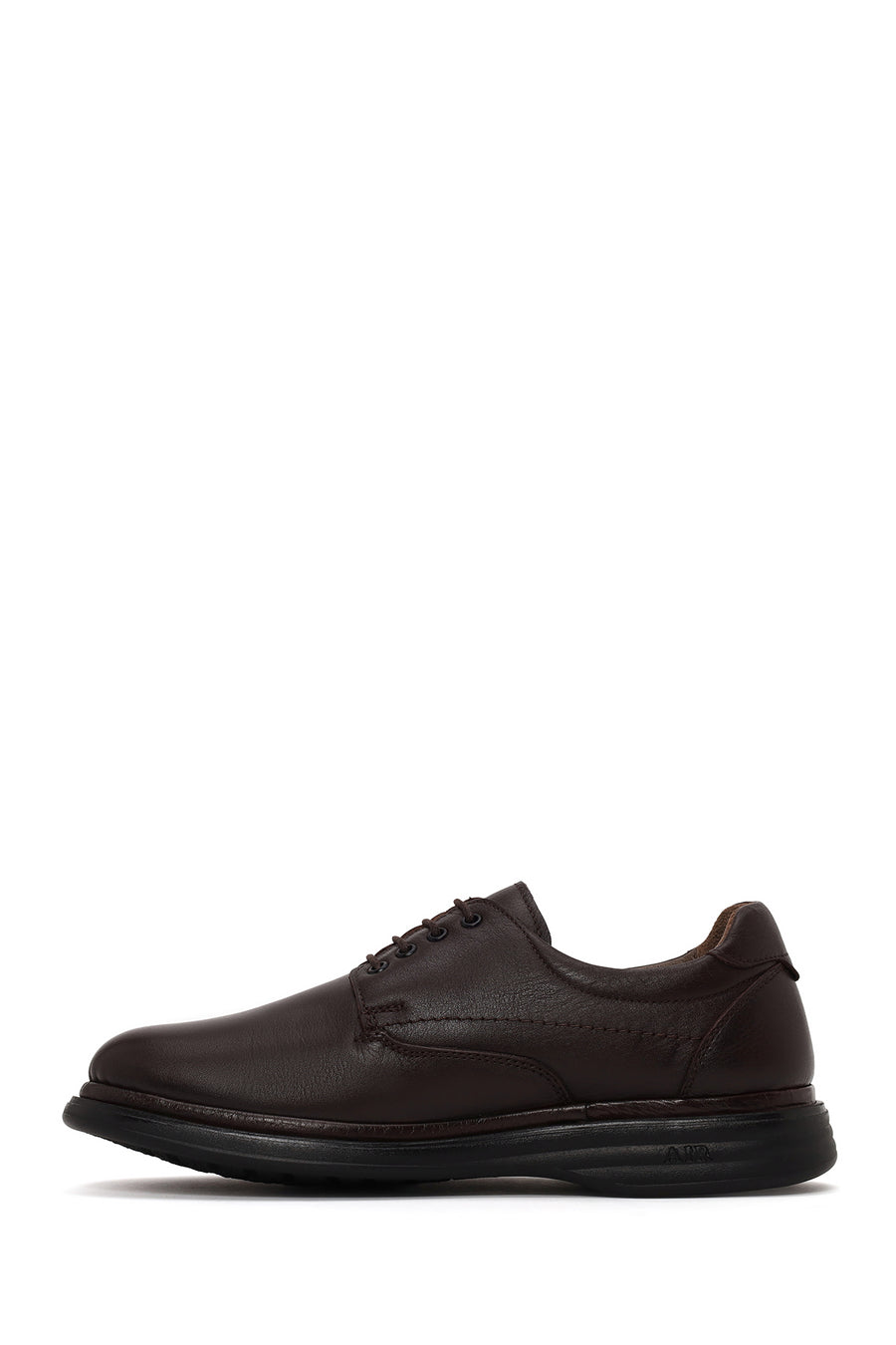 Male Brown Lace-up Leather Casual Shoes