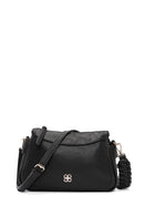 Women's Black Long Strap Crossbody Bag | Derimod