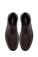 Men's Brown Lace Up Leather Casual Shoes | Derimod