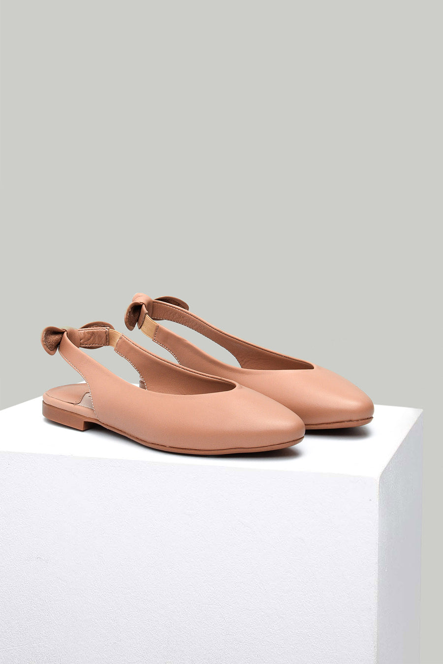 Beige Women's Leather Shoes
