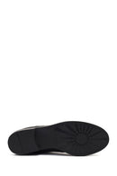 Women's Black Leather Chelsea Boot | Derimod