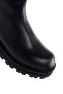Harley Davidson Men's Black Thick Soled Zippered Boots | Derimod