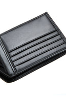 Men's Black Leather Casual Wallet | Derimod