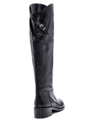 Women's Leather Buckle Detailed Boots | Derimod