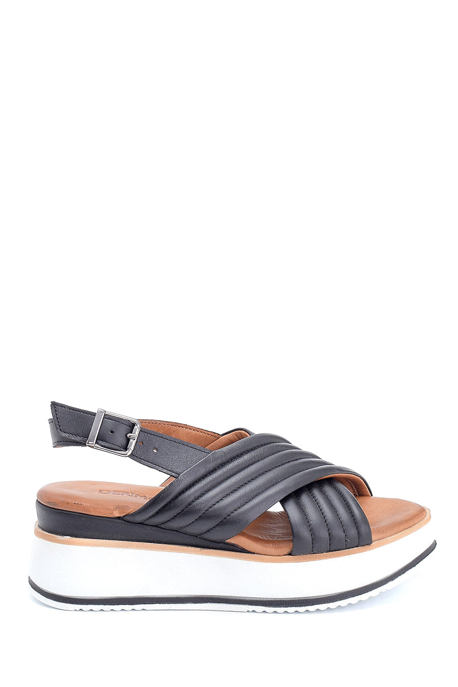 Kadın Casual Deri Sandalet 21SFD280218 | Derimod