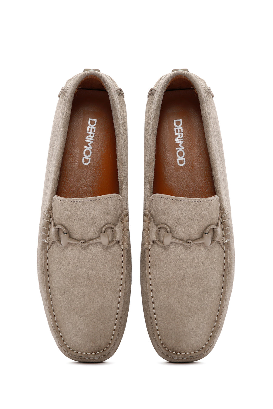 
Men's Beige Suede Leather Loafer
