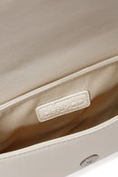 Women's White Long Chain Strap Mini Handbag | Derimod