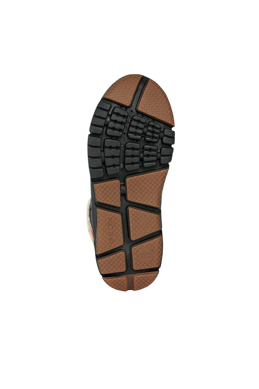 Geox Erkek Çocuk Siyah Flexyper Abx Bağcıklı Waterproof Bot