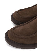Male Mink Lace-Up Thick-Soled Suede Casual Boots | Derimod