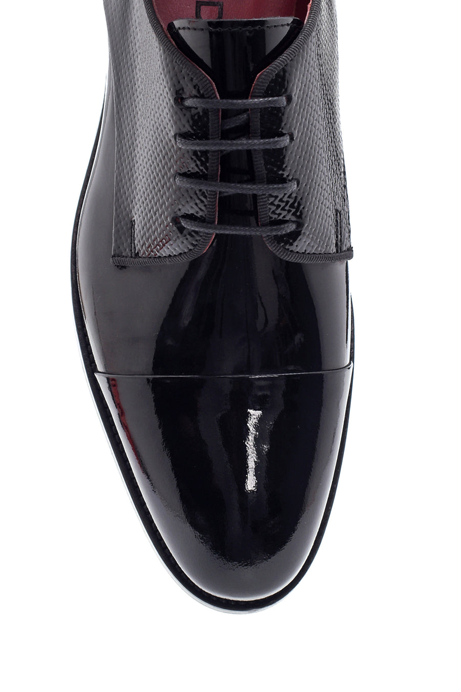 Men's Leather Patent Leather Classic Shoes