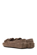 Women's Mink Tassel Suede Leather Loafer | Derimod