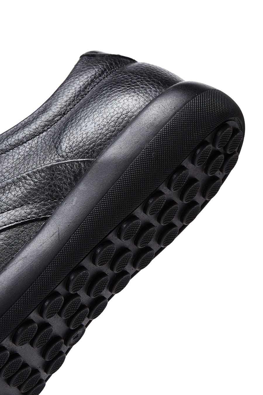 Men's Black Leather Casual Shoes