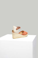 Tan Wedge Heel Women's Espadrille | Derimod
