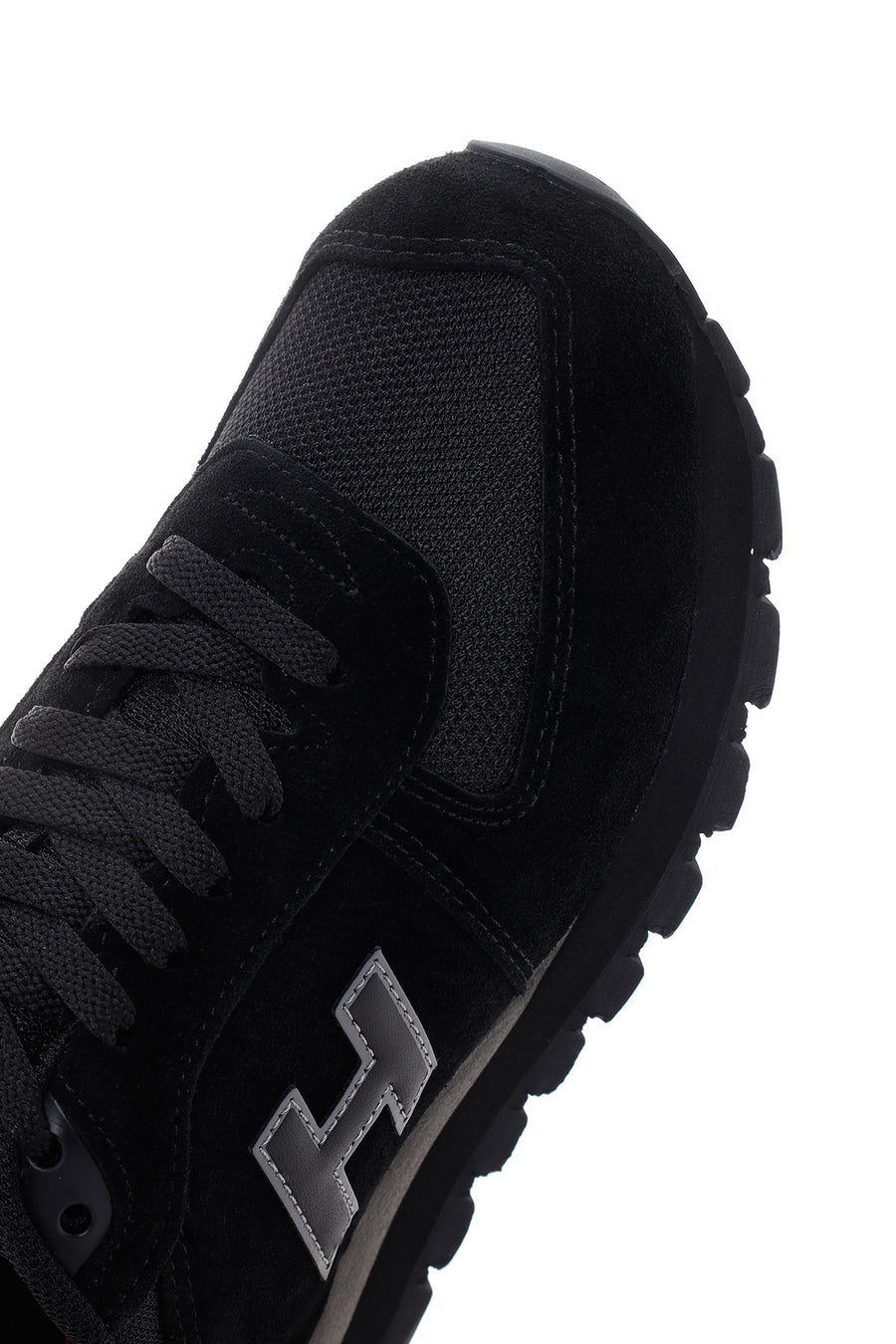 Hammer Jack Men's Black-Smoked Peru Suede Leather Sneaker