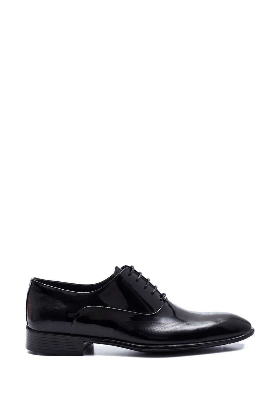 Men's Leather Patent Leather Classic Shoes 22SFD614316 | Derimod