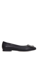 Women's Stone Detailed Ballerinas | Derimod