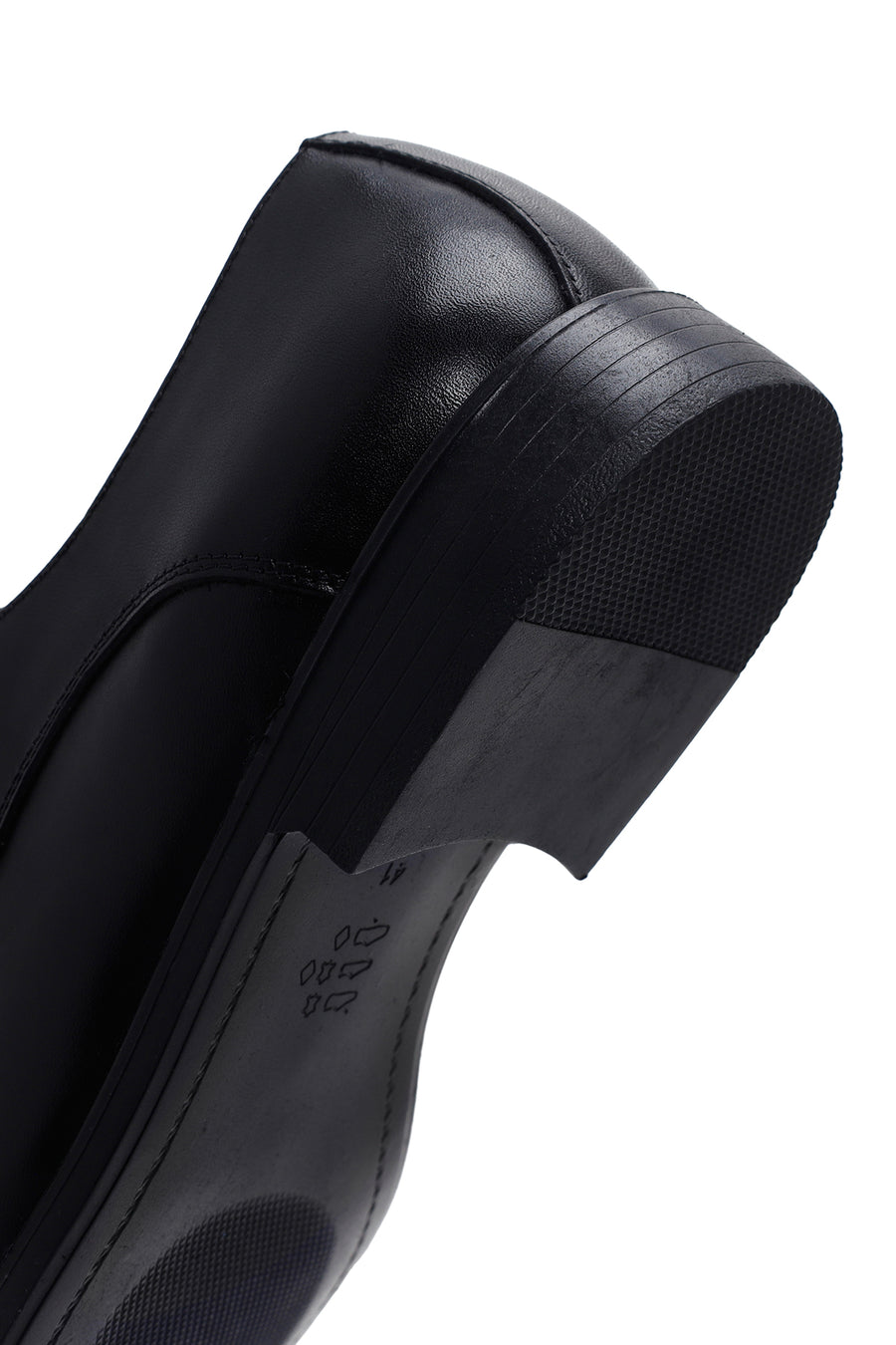Men's Black Leather Classic Shoes