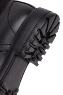 Male Black Lace-Up Leather Casual Shoes | Derimod
