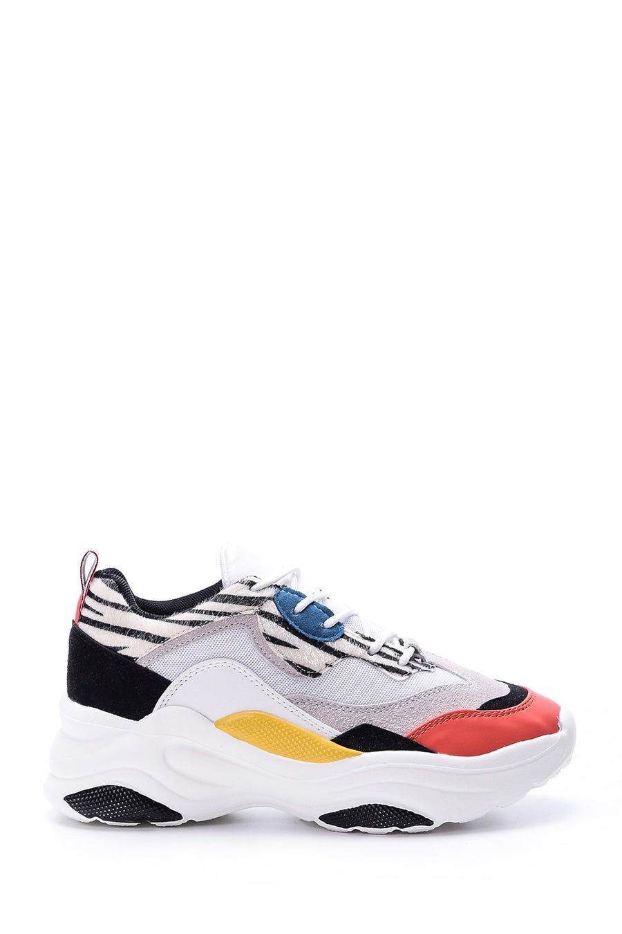 Kadın Yüksek Tabanlı Sneaker 19SFD108814 | Derimod