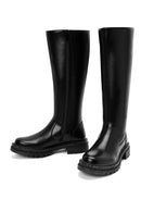 Women's Black Zippered Boots | Derimod