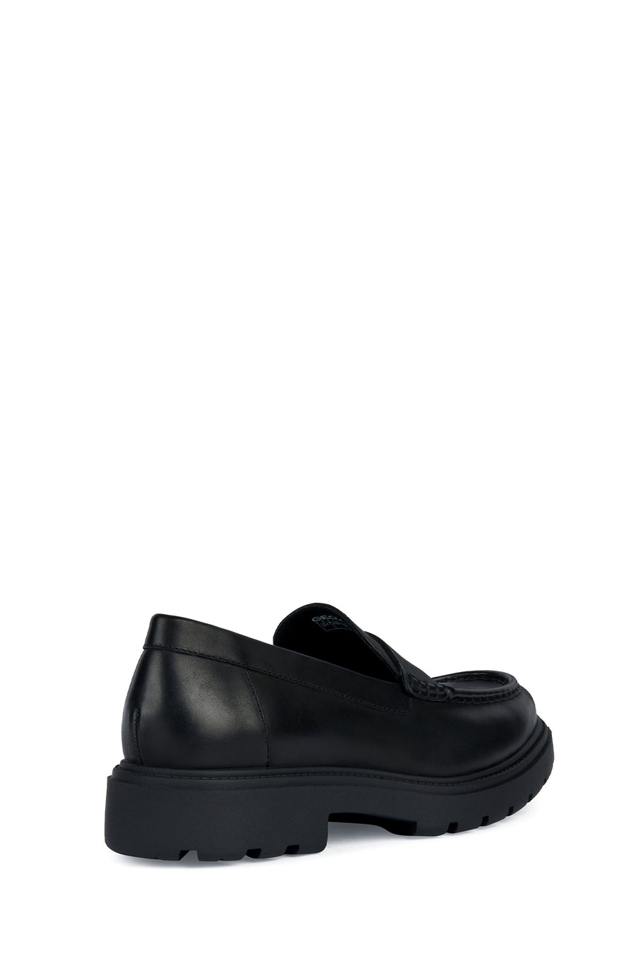 Geox Men's Black Spherica Ec7 Leather Classic Loafer