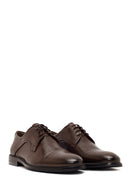 Male Brown Lace-up Leather Casual Shoes | Derimod