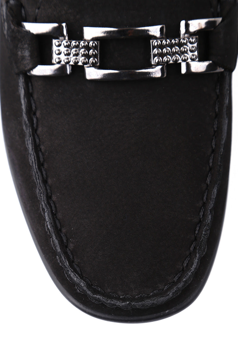 Buckle Suede Women's Loafer