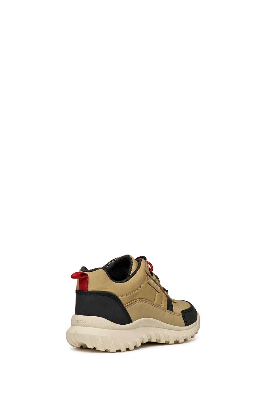 Geox Erkek Çocuk Bej Simbyos Abx Bağcıklı Waterproof Sneaker