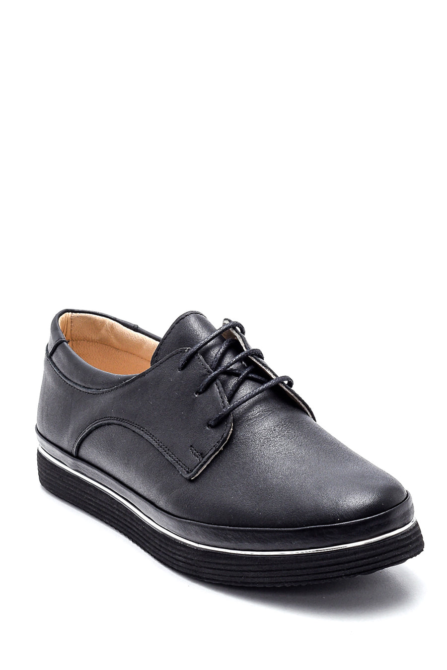 Women's Leather Oxford Shoes