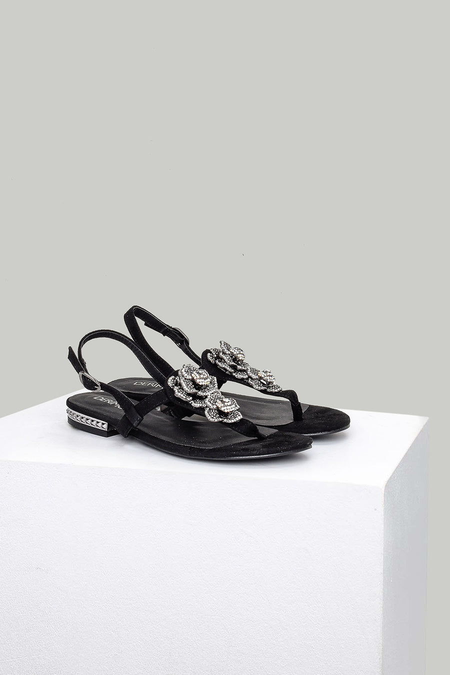 Stone Suede Women's Sandals