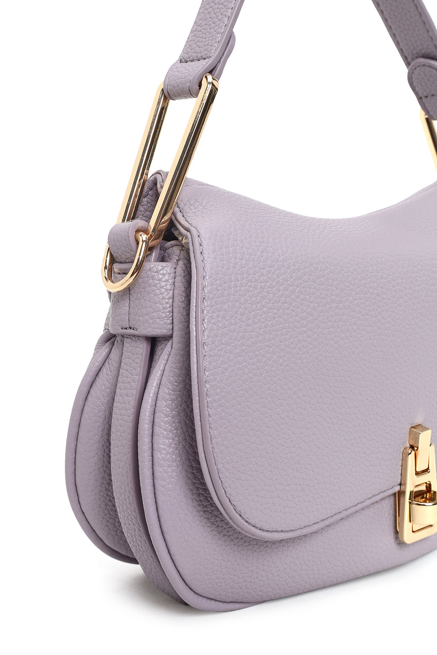 Woman Lilac Long Strap Shoulder Bag