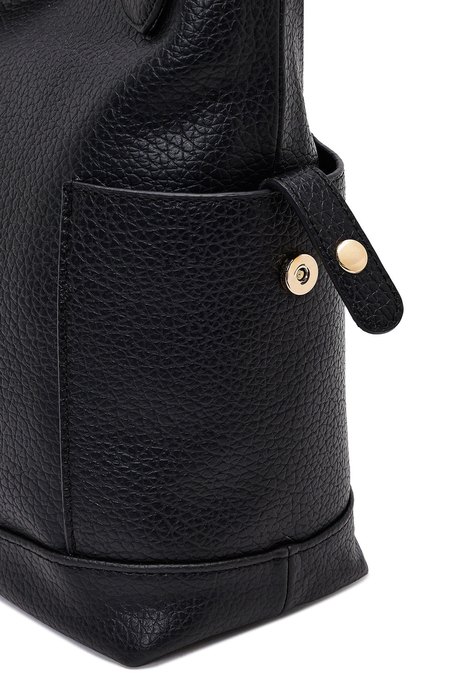Woman Black Long-Strap Shoulder Bag