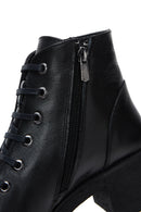 Women's Leather Heeled Casual Boots | Derimod