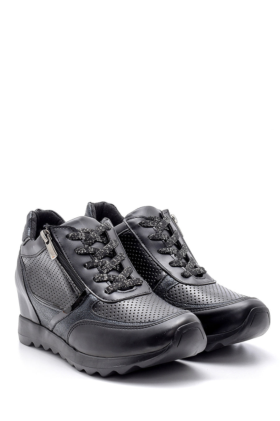Kadın Fermuar Detaylı Sneaker